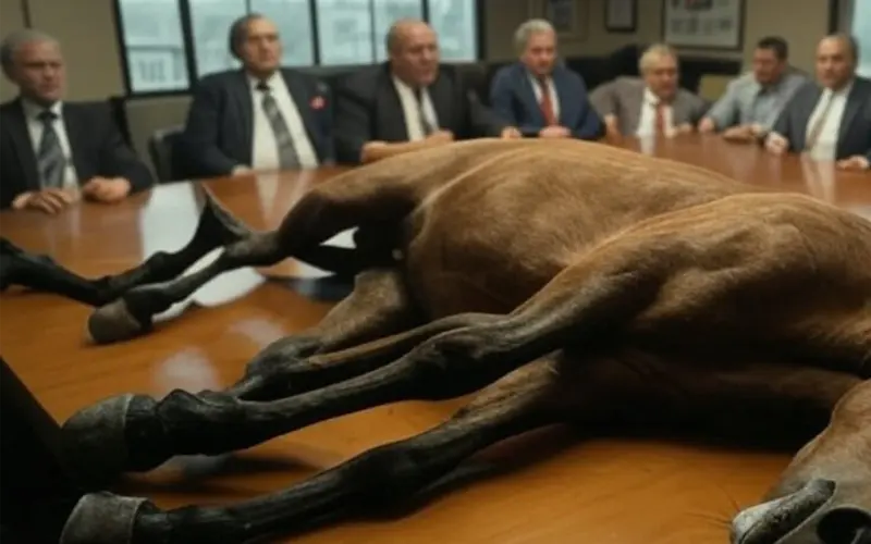 El caballo muerto