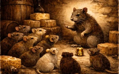 El consejo de los ratones: Fábula de Esopo y lección sobre responsabilidad